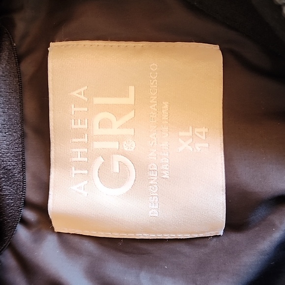 Athleta Girl High Hopes Hybrid Jacket Size 14 Youth - Picture 4 of 16